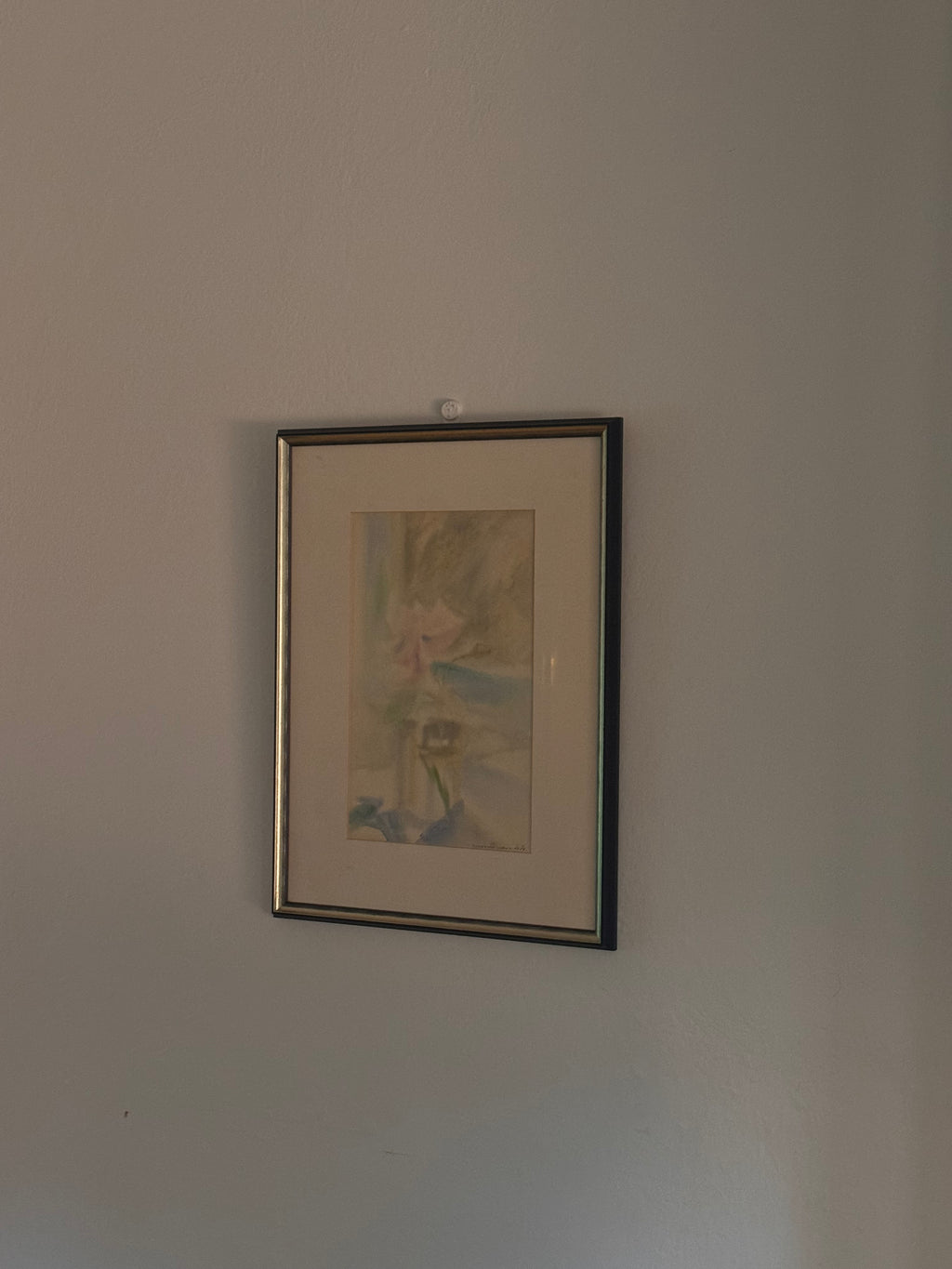 1950s Germany Watercolour Painting