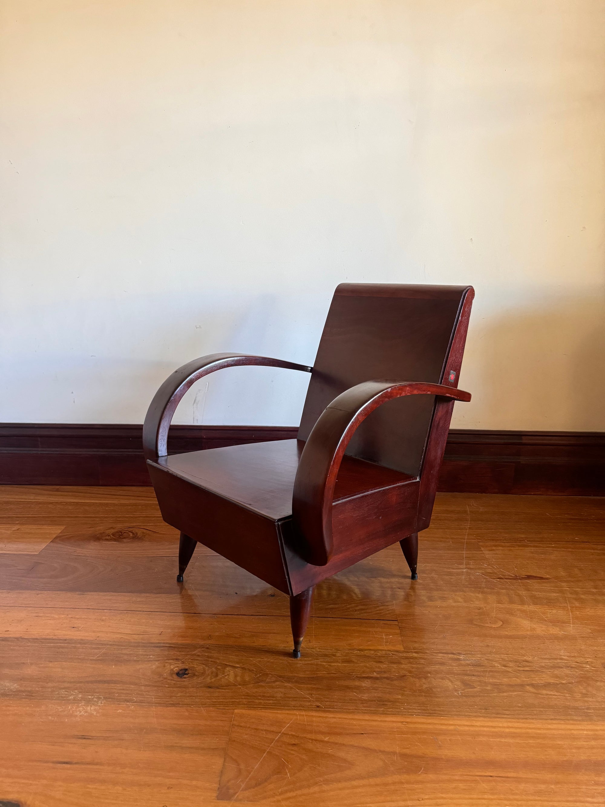 Hooped Mid Century Armchairs
