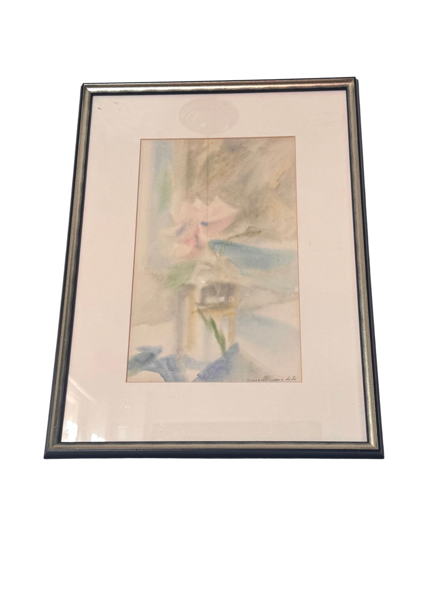 1950s Germany Watercolour Painting
